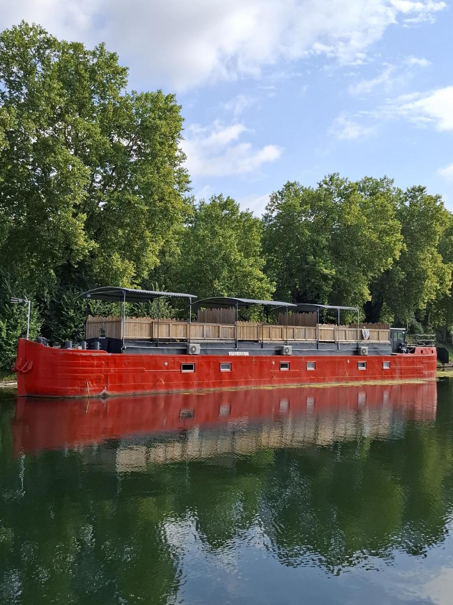La Peniche De Fabrice Avec Jacuzzi Privatif Estrasburgo Exterior foto